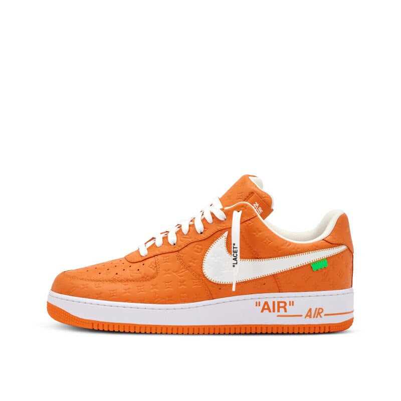 NEW Nike Air Force 1 Low Celux Jeff Staple x LV Green Orange Size 8.5  314855 992