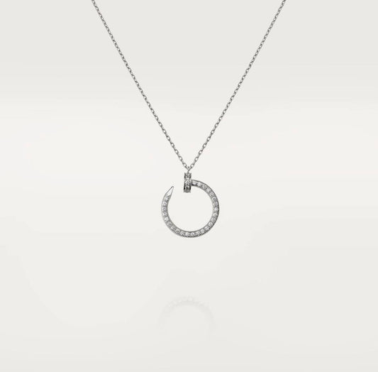 Cartier Juste Un Clou Necklace “White Gold / 36 Diamonds”