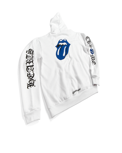 Chrome Hearts Rolling Stones Hoodie “White”