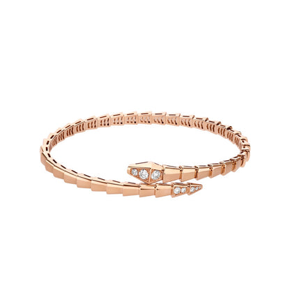 Bulgari Serpenti Viper Bracelet “Rose Gold / Diamonds”