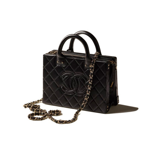 Chanel Box Handbag “Black”