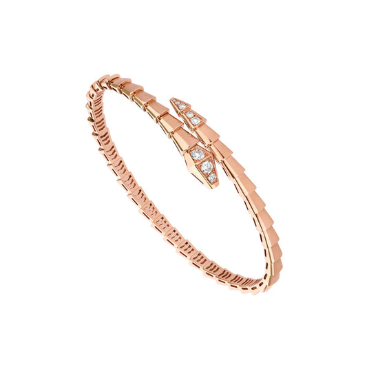 Bulgari Serpenti Viper Bracelet “Rose Gold / Diamonds”