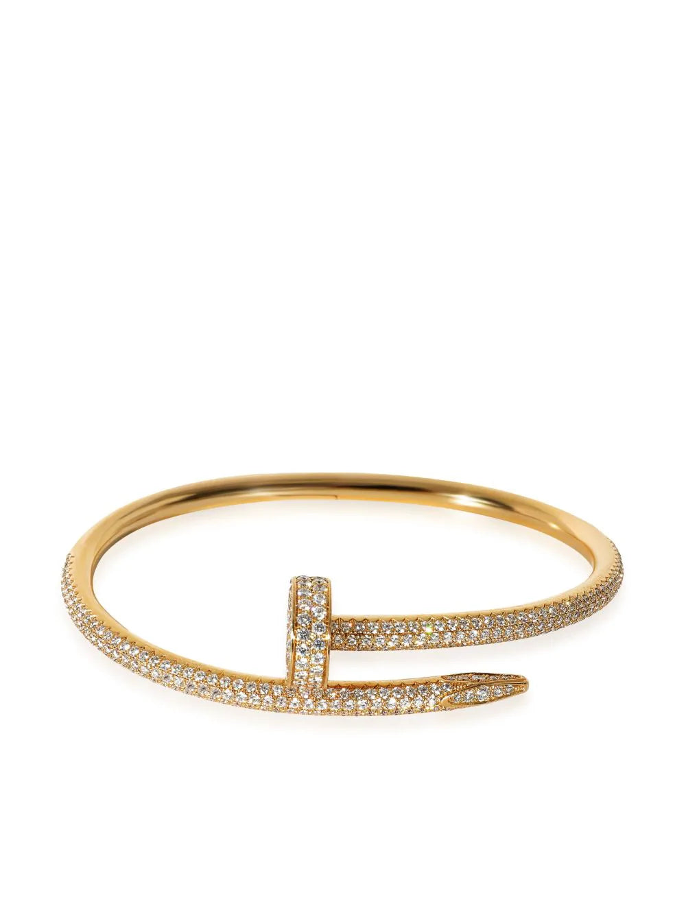 Cartier Juste Un Clou Bracelet "Yellow Gold / Diamond"
