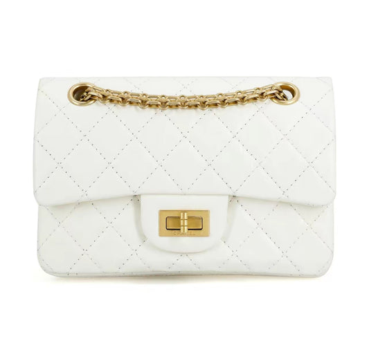 Chanel Mini 2.55 Handbag “White”