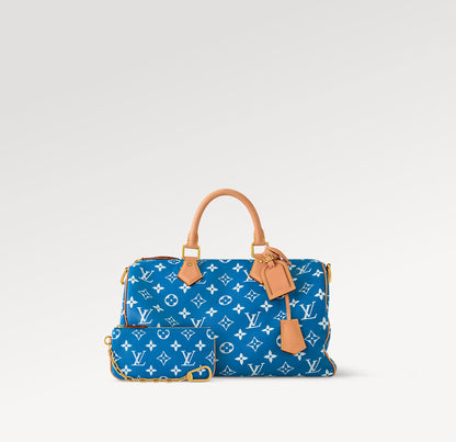Louis Vuitton Speedy P9 Bandoulière 40 Bag “Blue”