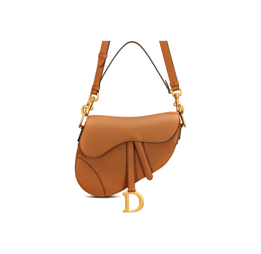Dior Saddle Bag “Golden Brown”