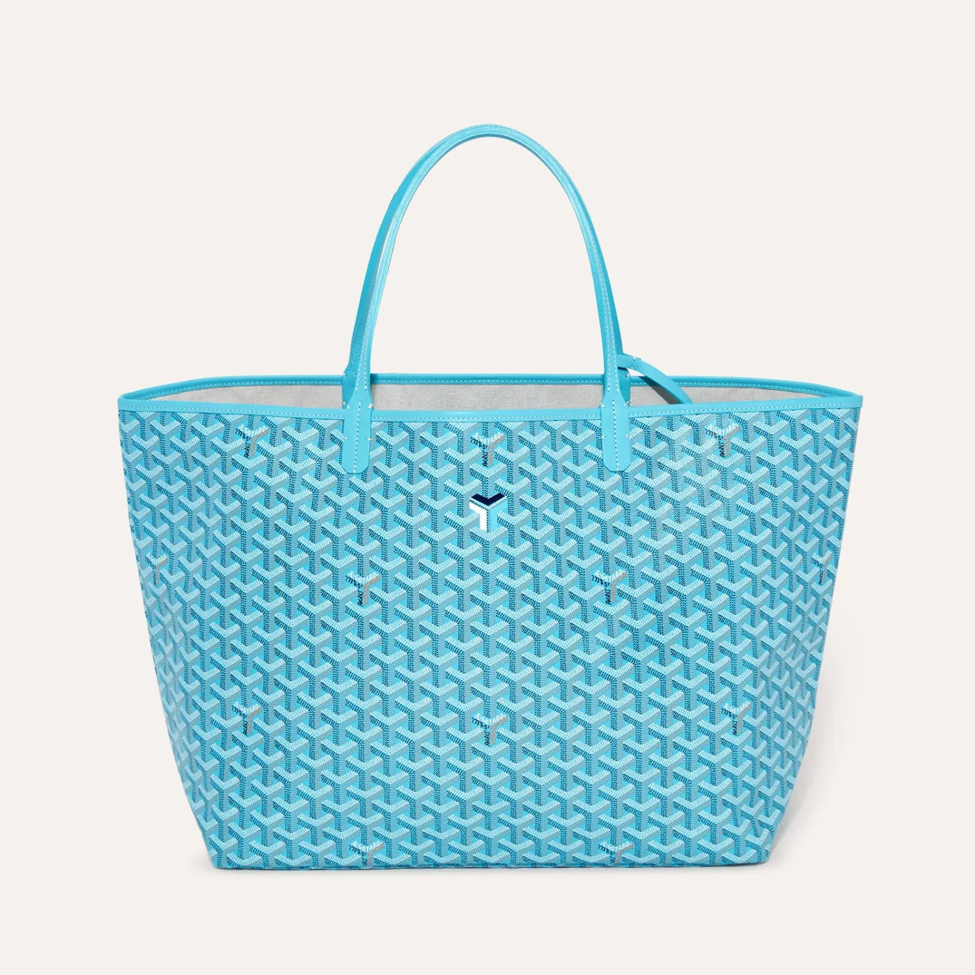 Goyard Saint Louis GM Tote Bag & Balise Beach Towel “Turquoise ...