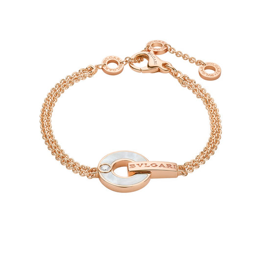 Bulgari BVLGARI Bracelet “Rose Gold / Mother of Pearl / Diamond”