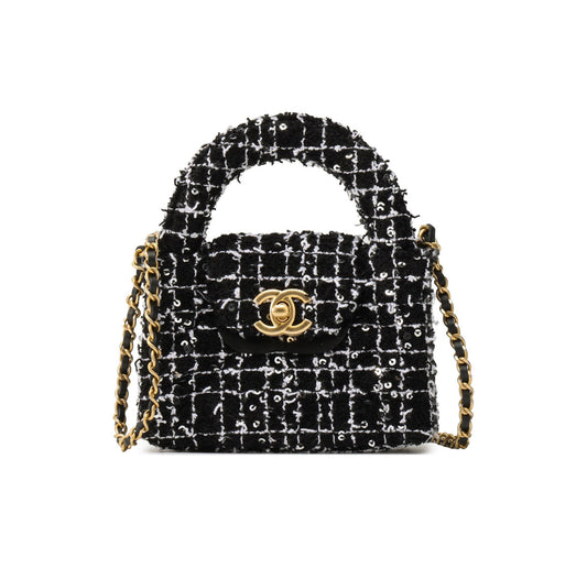 Chanel Kelly Handbag “Black & White”