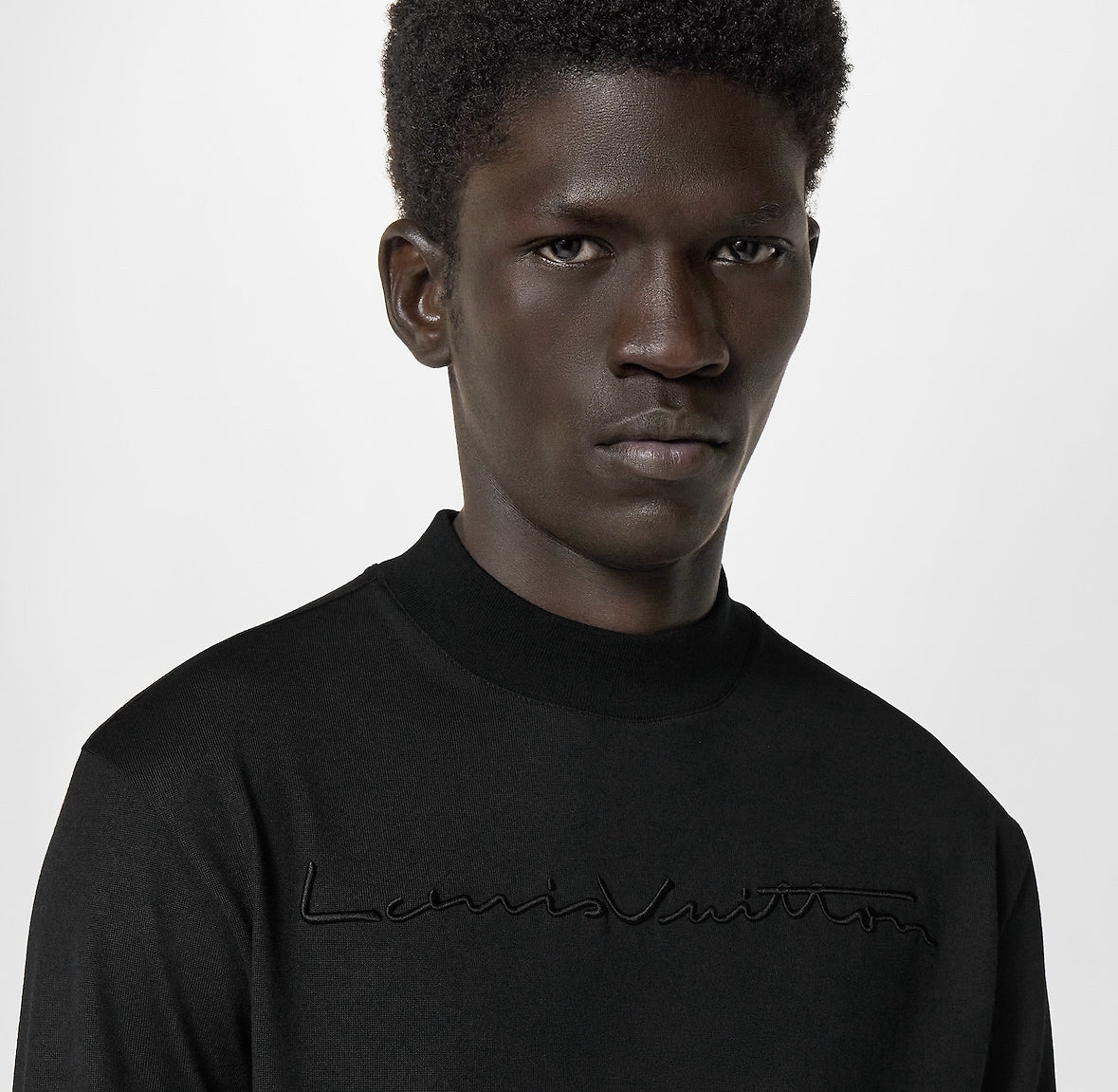 Louis Vuitton 3D Embroidered Long Sleeve T-Shirt