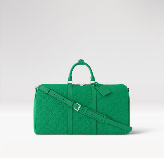 Louis Vuitton Keepall Bandoulière 50 Bag “Green”
