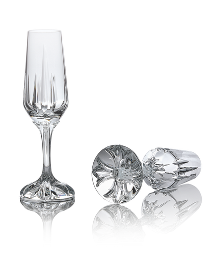 Chrome Hearts Champagne Flute Glasses