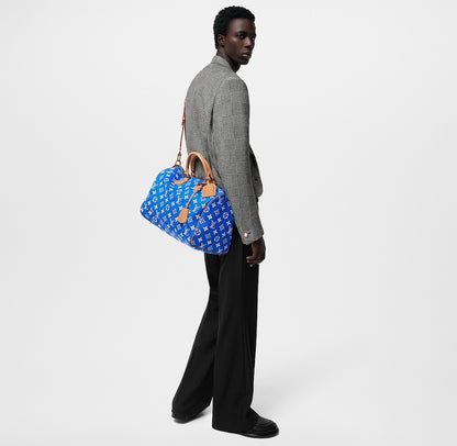 Louis Vuitton Speedy P9 Bandoulière 40 Bag “Blue”