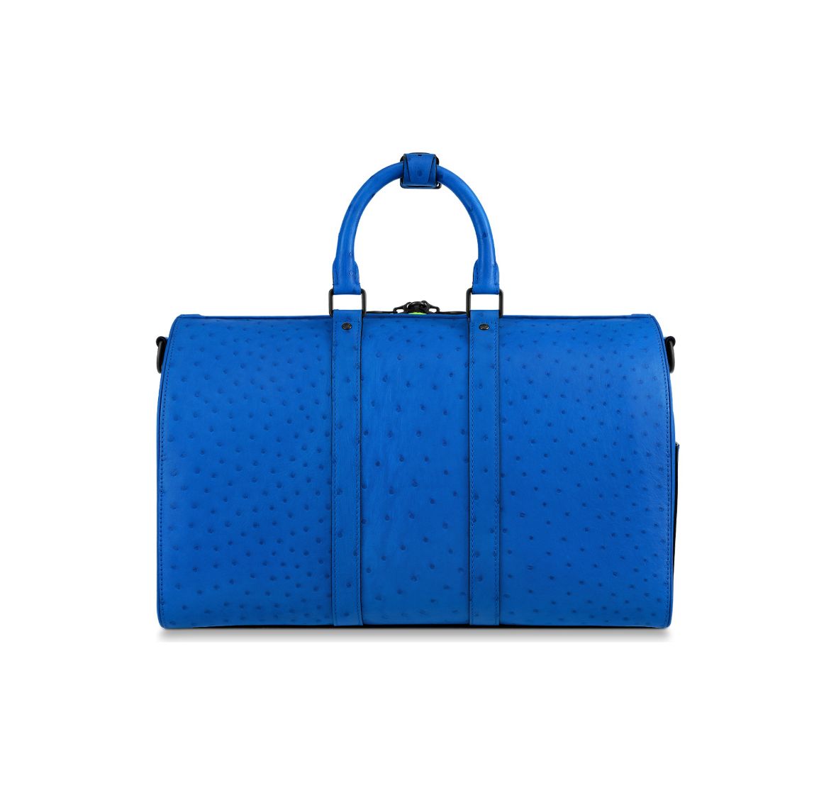 Louis Vuitton Keepall 50 Ostrich "Bleu"