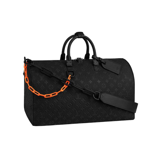 Virgil Abloh x Louis Vuitton Keepall Bandoulière 50 Bag