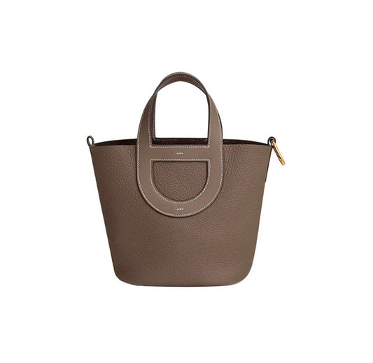 Hermes In-the-Loop 18 Etoupe Clemence & Swift GHW