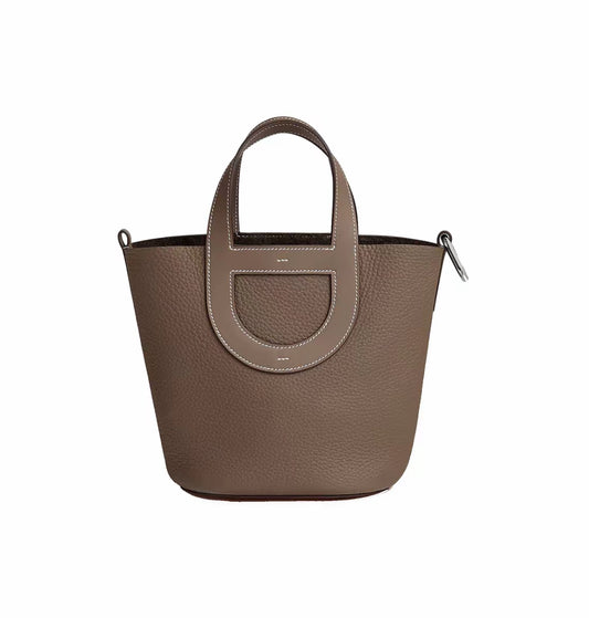 Hermes In-the-Loop 18 Etoupe Clemence & Swift PHW