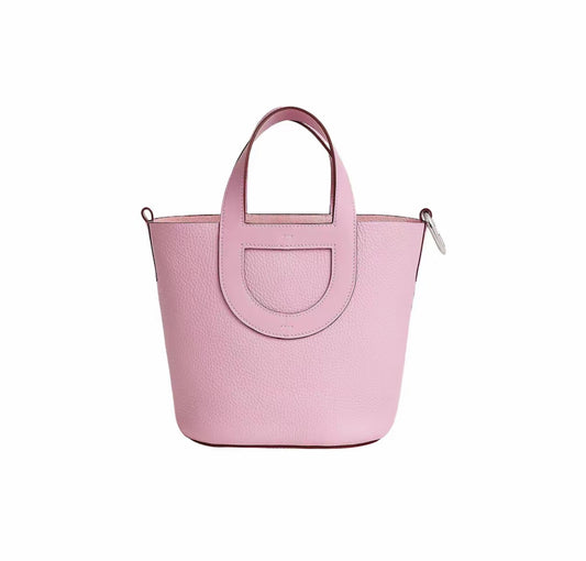 Hermes In-the-Loop 18 Mauve Sylvestre Clemence & Swift PHW