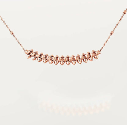Cartier Clash Necklace, Small Model “Rose Gold”