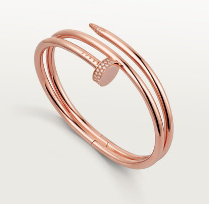 Cartier Juste Un Clou Bracelet “Rose Gold / 62 Diamonds”