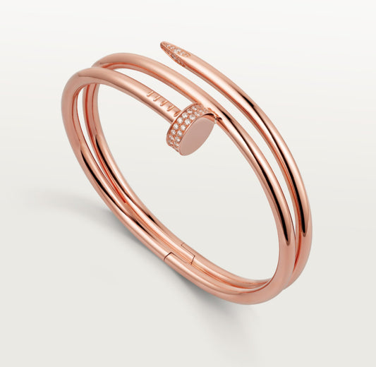 Cartier Juste Un Clou Bracelet “Rose Gold / 62 Diamonds”