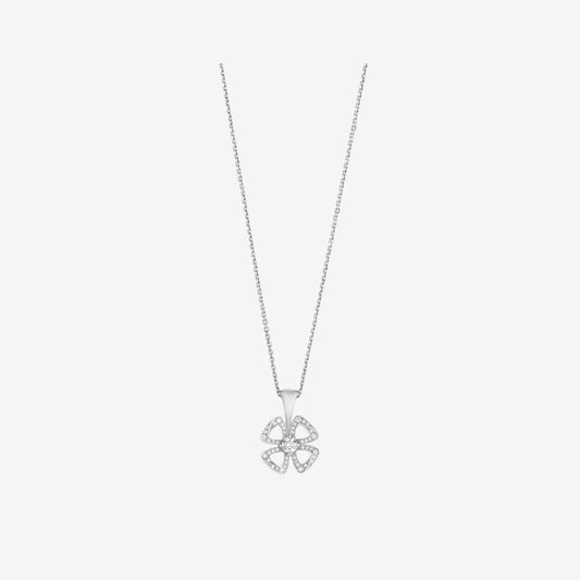 Bulgari Fiorever Necklace “White Gold / Diamonds”