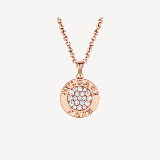 Bulgari BVLGARI Necklace “Rose Gold / Diamonds”