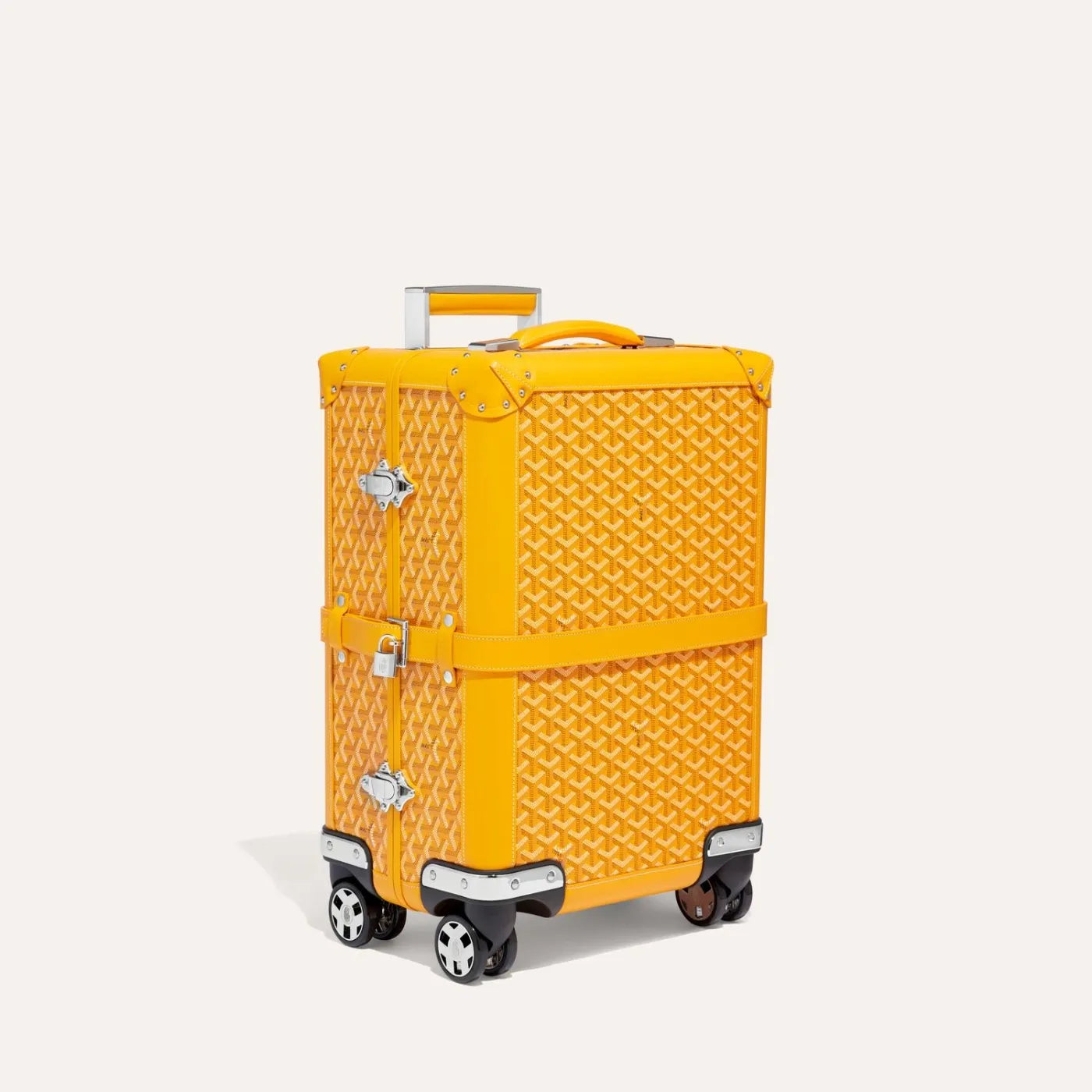 Goyard Bourgette Pm Trolley Suitcase “Yellow”