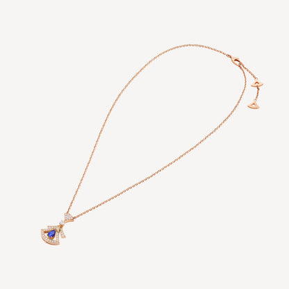 Bulgari Diva’s Dream Necklace “Rose Gold / Tanzanite / Diamonds”