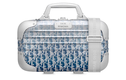 Dior x RIMOWA Carry-On Case Aluminium Dior Oblique "Blue Gradient"
