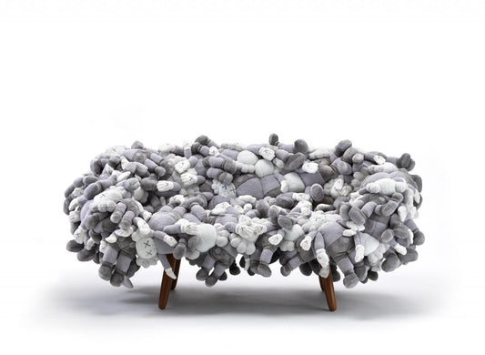 KAWS x Campana Plush Sofa "Grey"