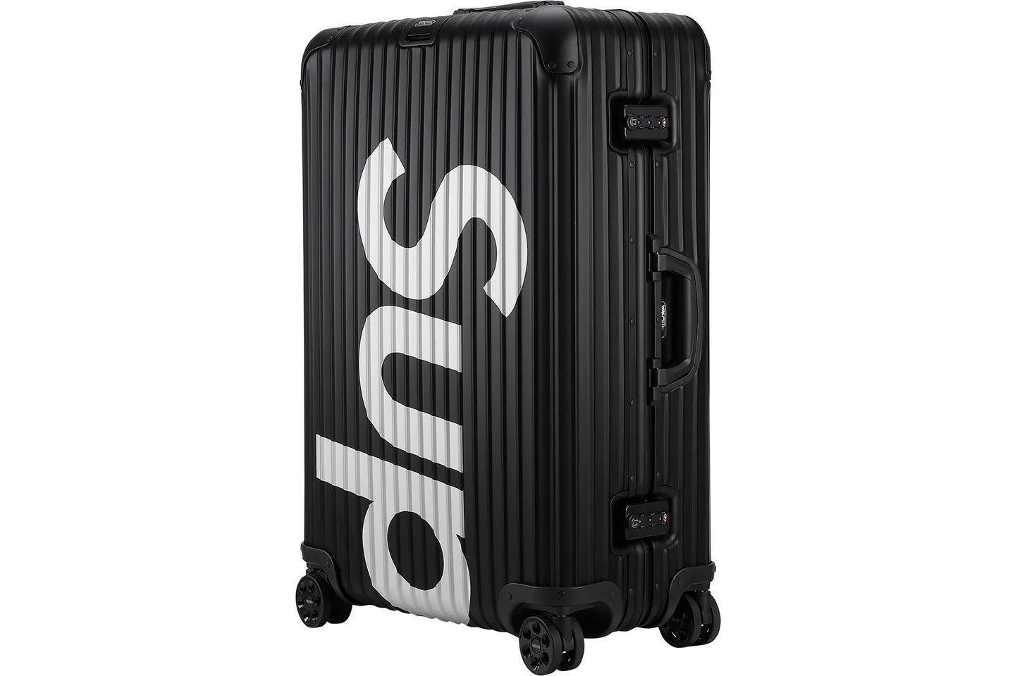 Supreme x RIMOWA Topas Multiwheel Suitcase 82L "Black"