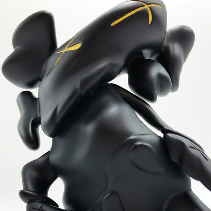 KAWS x Robert Lazzarini Distorted Companion Figure "Black"