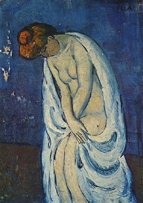 Picasso "Femme Sortant du Bain"