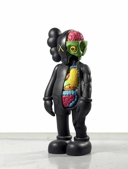 KAWS Four Foot Dissected Companion "Black"