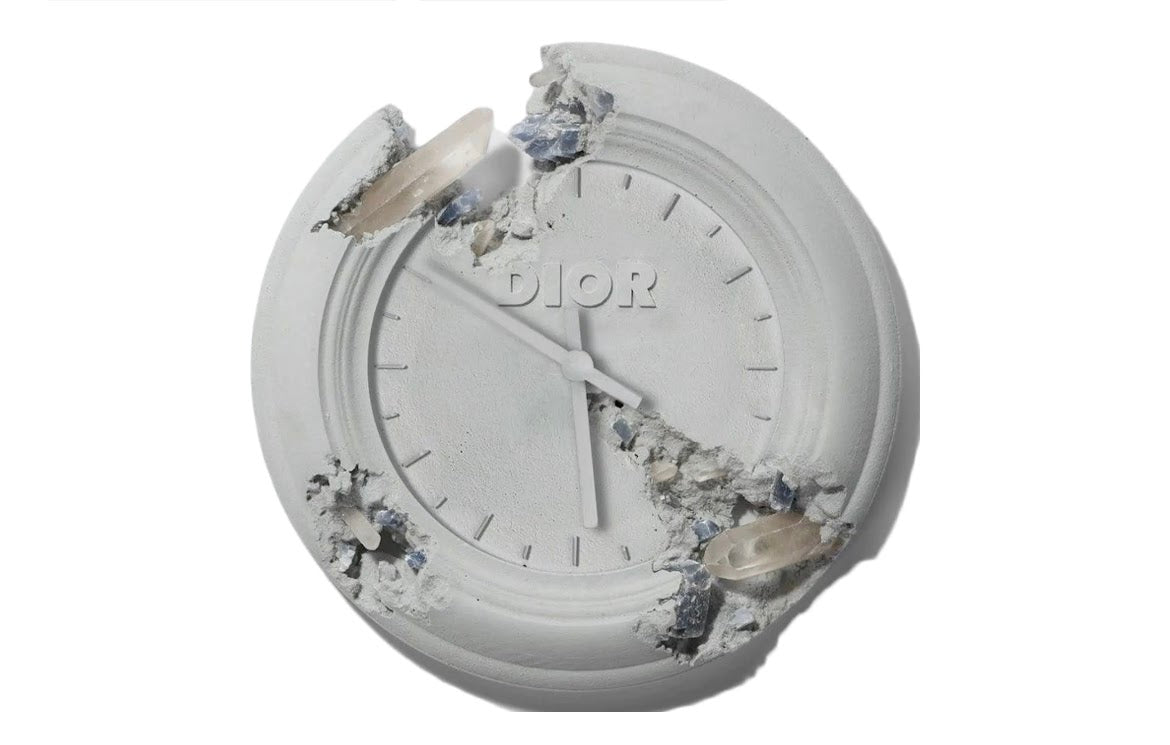 Daniel Arsham x Dior Future Relic Eroded Clock Figure