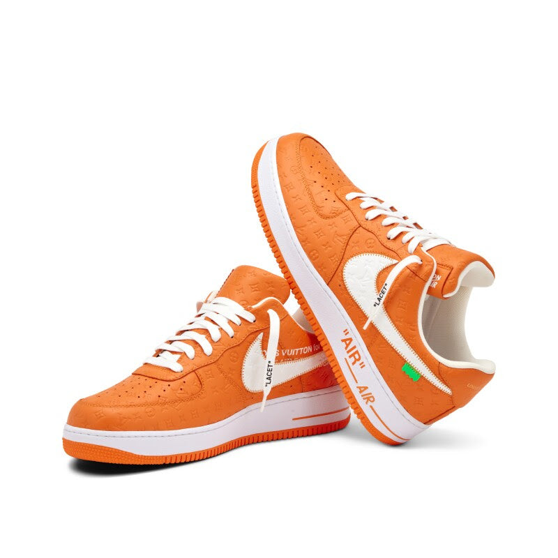 NEW Nike Air Force 1 Low Celux Jeff Staple x LV Green Orange Size