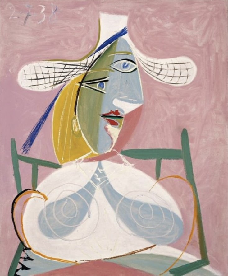 Picasso "Femme Assise au Chapeau de Paille"