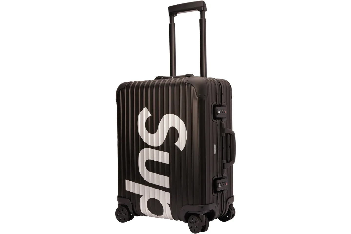 Supreme x RIMOWA Topas Multiwheel Suitcase 45L Black – Pastor u0026 Co.