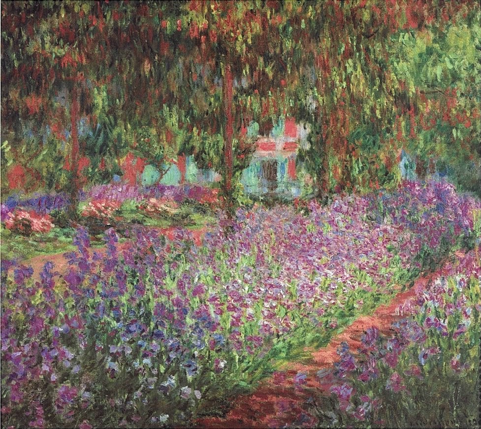 Claude Monet "Le Jardin"