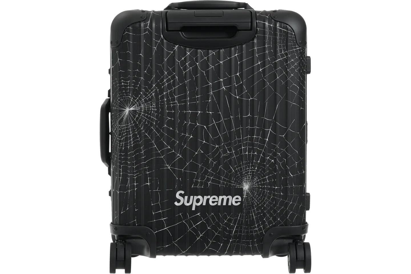 Supreme x RIMOWA Spiderweb Cabin Plus Suitcase 46L "Black"