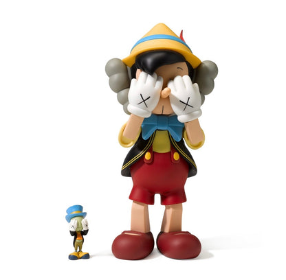 KAWS Pinocchio & Jiminy Cricket Vinyl Figures 2010