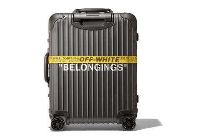Off-White x RIMOWA Personal Belongings Suitcase 49L "Black"