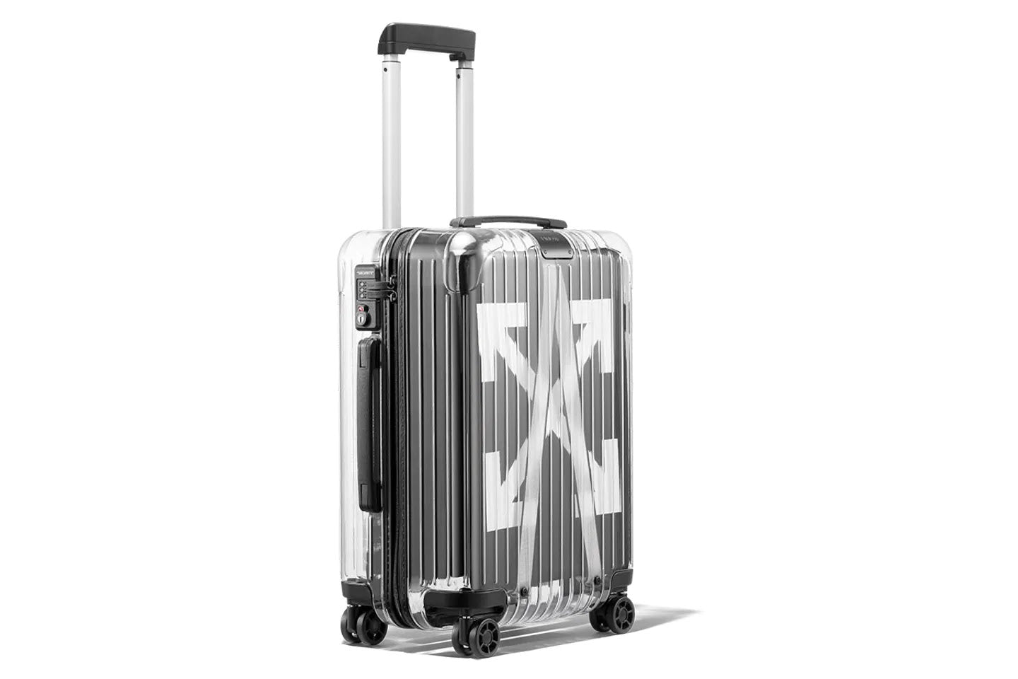 Off-White x RIMOWA Transparent Suitcase 36L "Black"