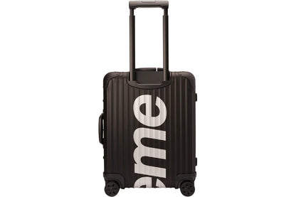 Supreme x RIMOWA Topas Multiwheel Suitcase 45L "Black"
