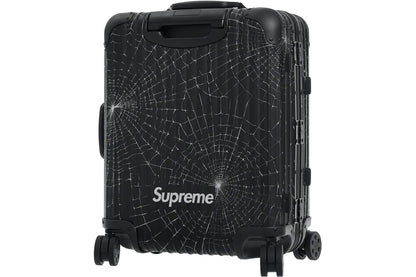 Supreme x RIMOWA Spiderweb Cabin Plus Suitcase 46L "Black"