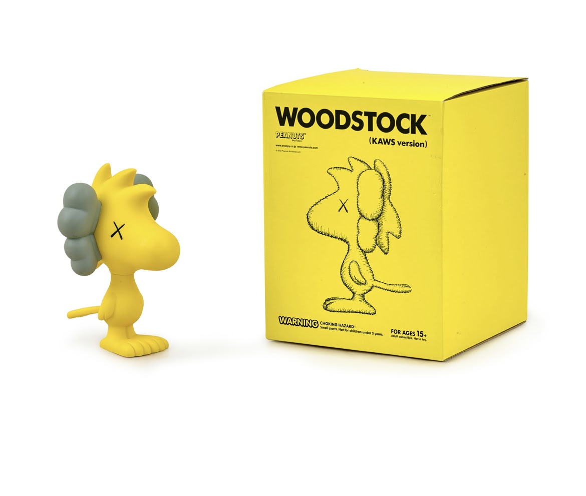 KAWS x Peanuts Woodstock Vinyl Figure