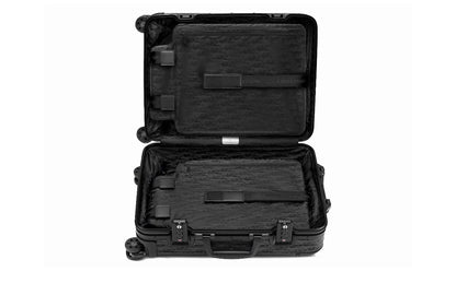 Dior x RIMOWA 4-Wheel Cabin Suitcase Aluminium Dior Oblique "Black"