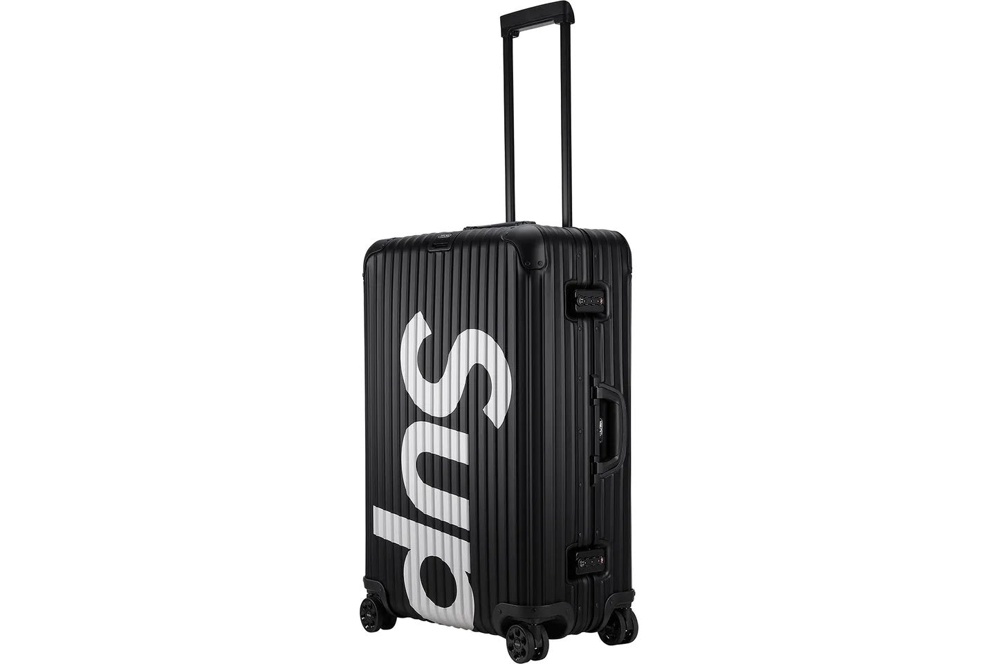 Supreme x RIMOWA Topas Multiwheel Suitcase 82L Black