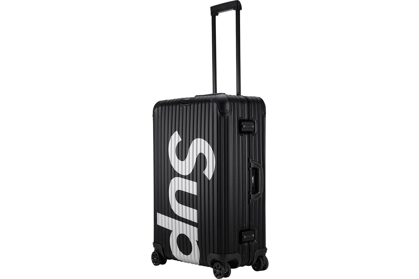 Travel bag Rimowa x Supreme Black in Metal - 21975107
